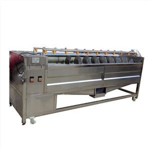 Spiral Brush Roller Peeling Mesin